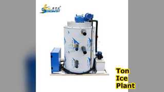 टन परत बर्फ संयंत्र निर्माता पीएलसी नियंत्रण