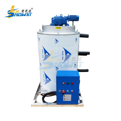 खरीदें कस्टम कार्बन स्टील 5 टन आइस फ्लेकर मशीन वाष्पीकरण संयंत्र online manufacture