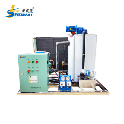 खरीदें 5 टन मीठे पानी के फ्लेक आइस मशीन 304 स्टेनलेस स्टील 11.4KW online manufacture