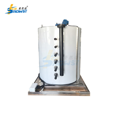 खरीदें ऊर्ध्वाधर फ्लेक बर्फ बनानेवाला वाष्पीकरण मशीन ड्रम सिस्टम 5 टन online manufacture