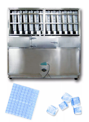 खरीदें वाणिज्यिक पूर्ण स्वचालित वर्ग घन बर्फ मशीन निर्माता 2000kg online manufacture
