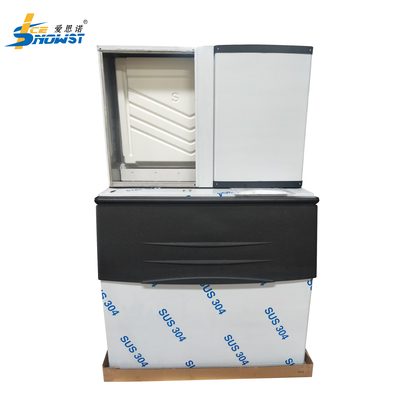खरीदें स्टेनलेस स्टील बड़े घन बर्फ मशीन निर्माता के लिए बार 1000kg 3800W online manufacture