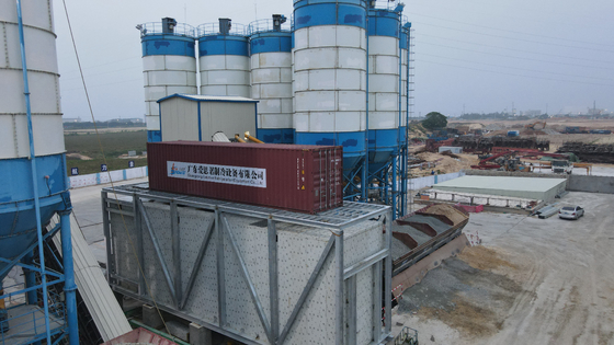 स्टेनलेस स्टील कंक्रीट शीतलन प्रणाली 220V/380V/415V मंजिल खड़े