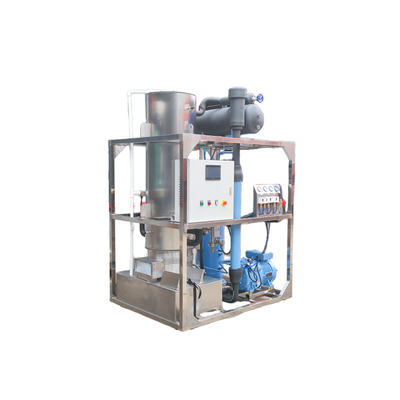वोल्टेज 220V/380V/415V/440V/480V पीएलसी नियंत्रण हवा/पानी ठंडा के साथ ट्यूब बर्फ मशीन